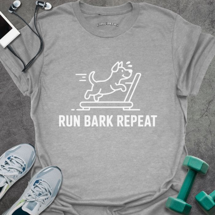 T-Shirt Sport Grey / S Run Bark T-Shirt