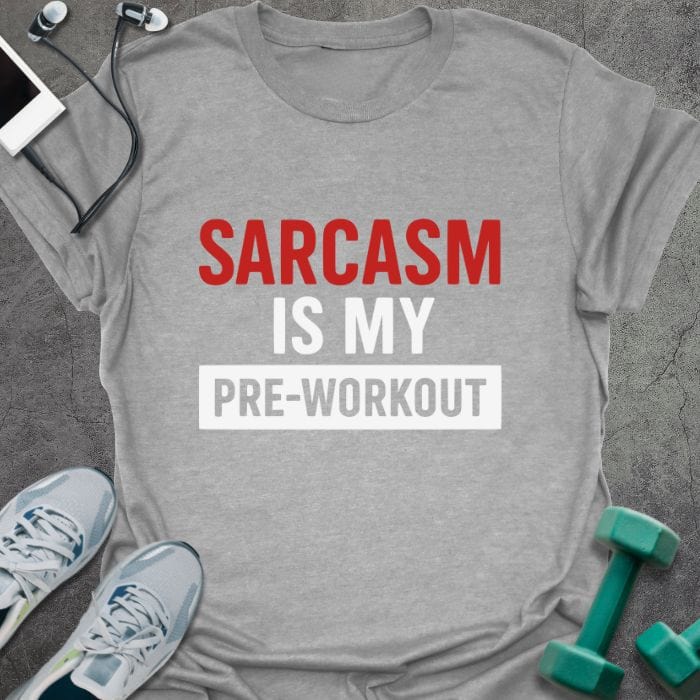 T-Shirt Sport Grey / S Sarcasm T-Shirt