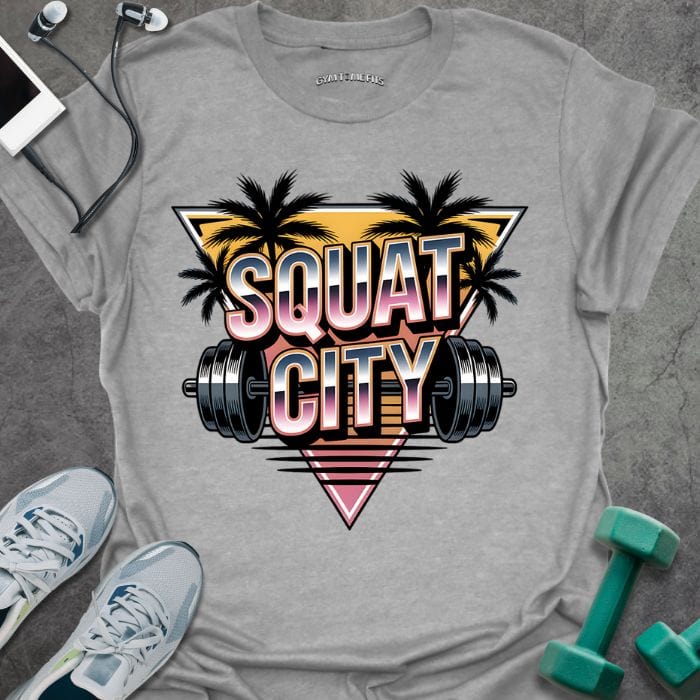 T-Shirt Sport Grey / S Squat City T-Shirt