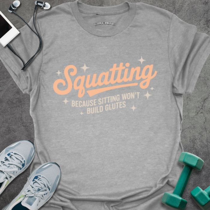 T-Shirt Sport Grey / S Squatting T-Shirt