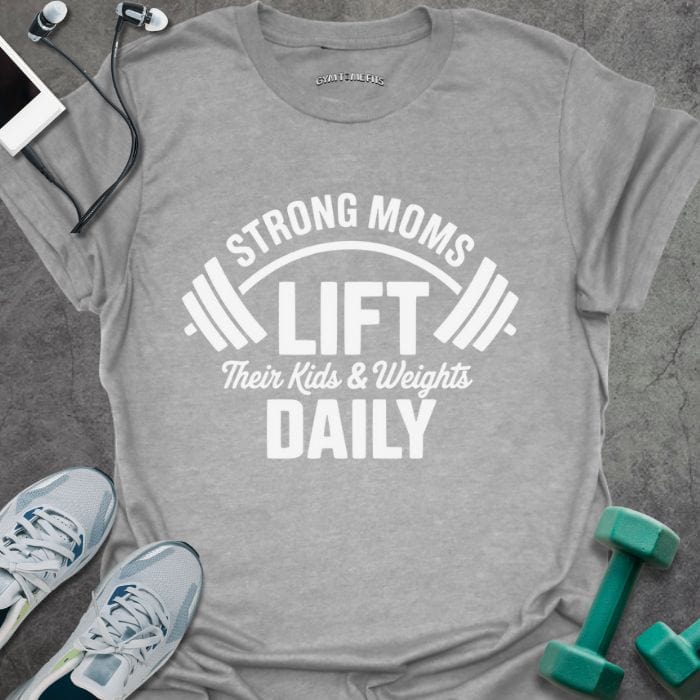 T-Shirt Sport Grey / S Strong Moms T-Shirt