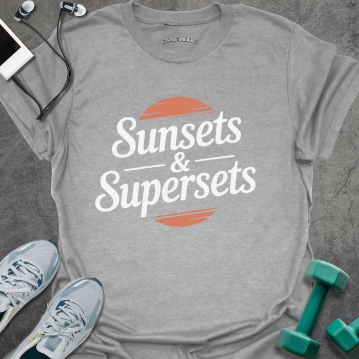 T-Shirt Sport Grey / S Sunset T-Shirt