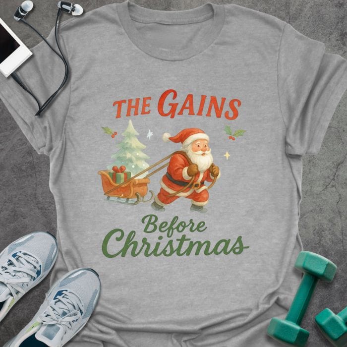 T-Shirt Sport Grey / S The Gains T-Shirt