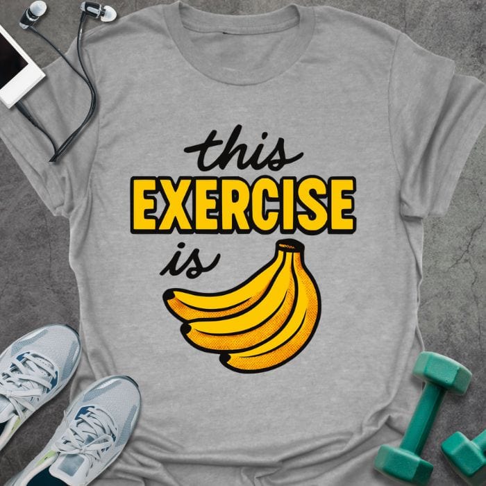 T-Shirt Sport Grey / S This Exercise T-Shirt
