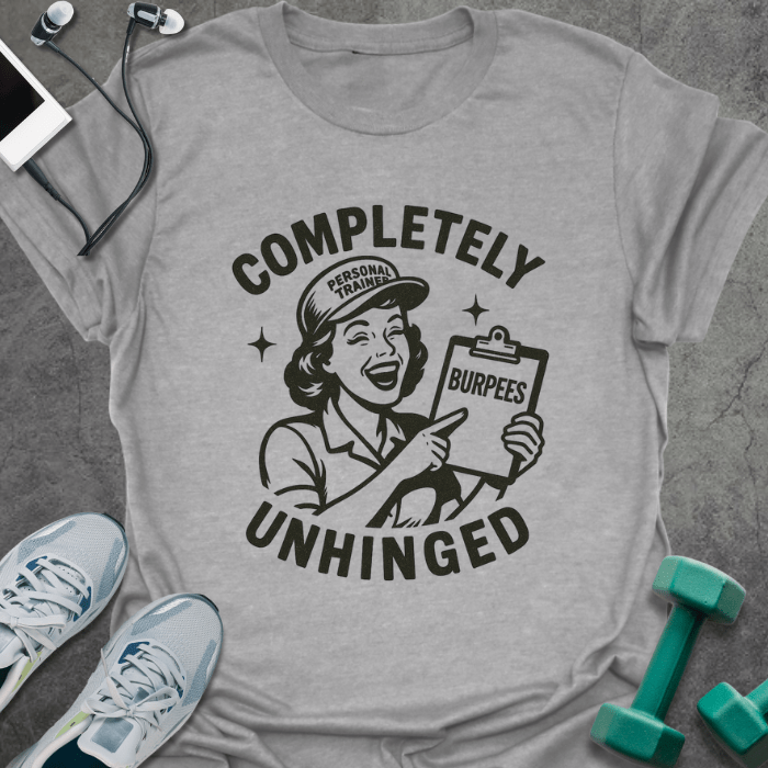 T-Shirt Sport Grey / S Unhinged T-Shirt