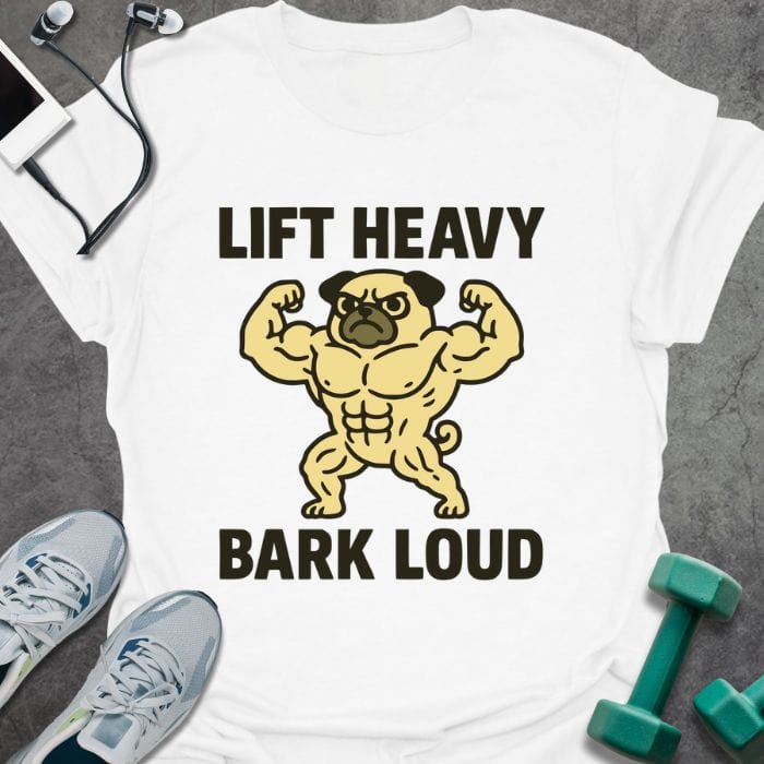 T-Shirt White / S Bark Loud T-Shirt
