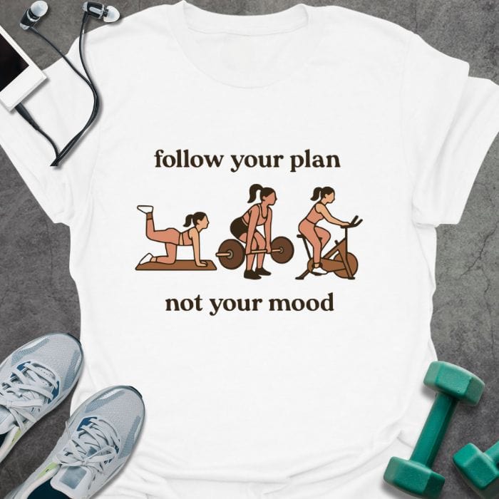 T-Shirt White / S Follow Your Plan T-Shirt