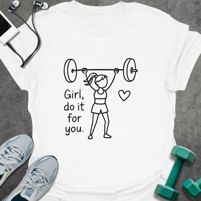 T-Shirt White / S Girl Do It T-Shirt