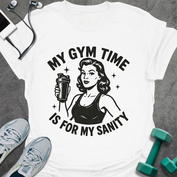 T-Shirt White / S My Gym Time T-Shirt