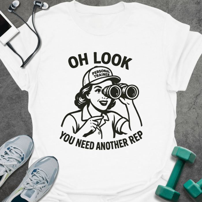T-Shirt White / S Oh Look T-Shirt