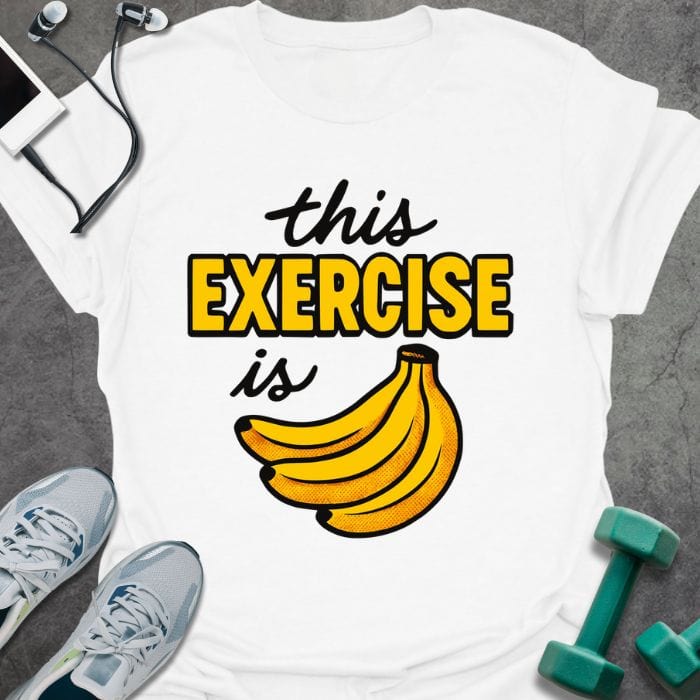 T-Shirt White / S This Exercise T-Shirt