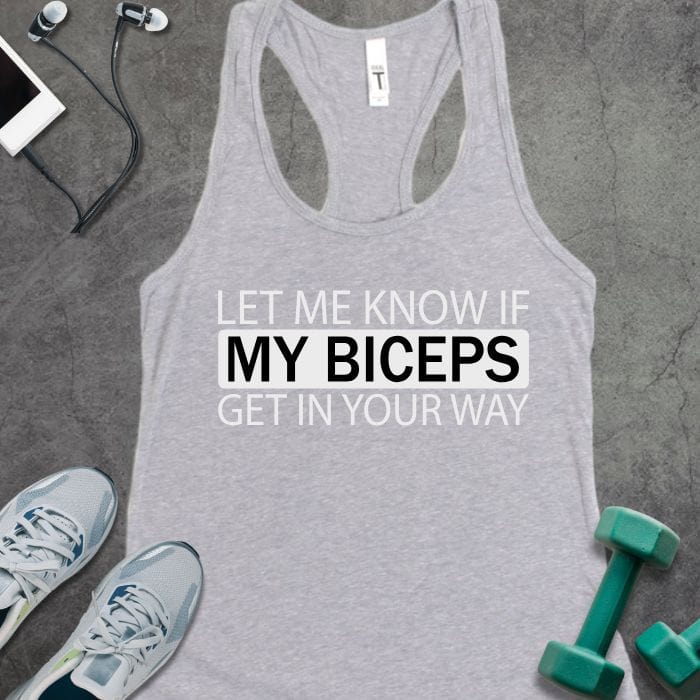 Tank Top Heather Grey / XS Let Me Know Tank