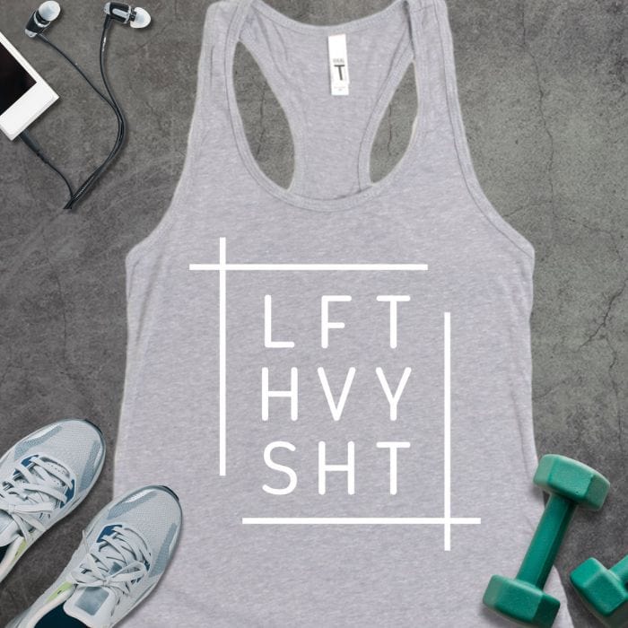 Tank Top Heather Grey / XS LFT HVY SHT Tank