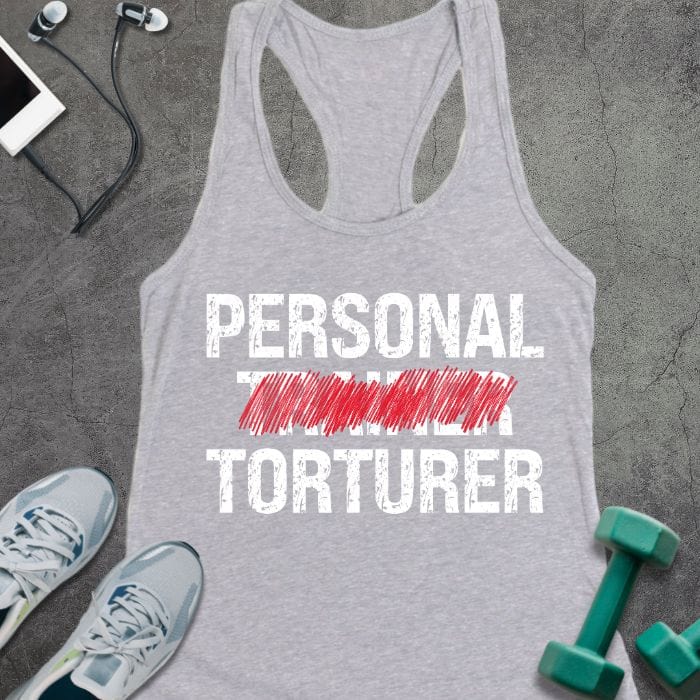 Tank Top Heather Grey / XS Personal Torturer Tank