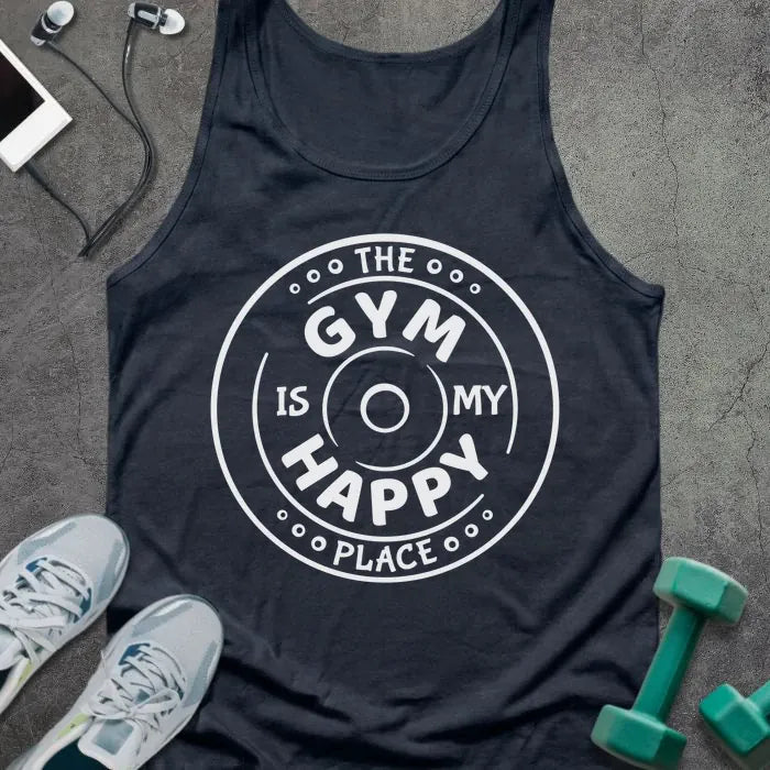 Tank Top Navy / XS Happy Place Tank
