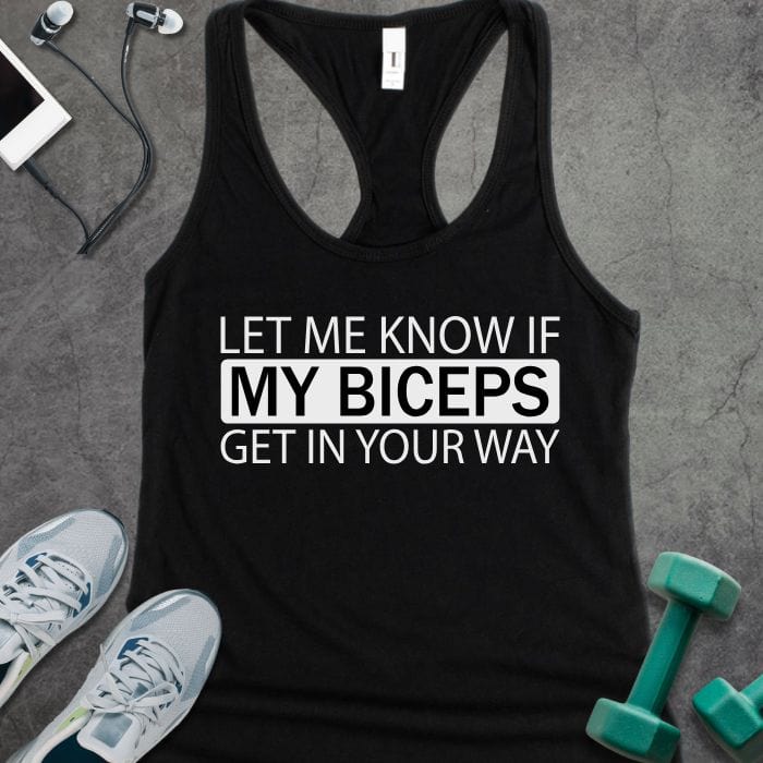 Tank Top Solid Black / XS Let Me Know Tank
