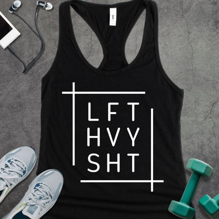 Tank Top Solid Black / XS LFT HVY SHT Tank