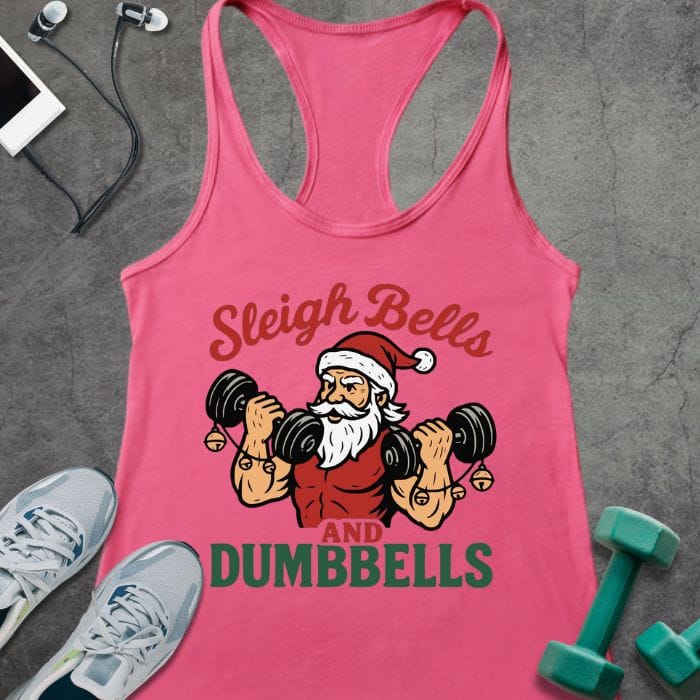 Tank Top Solid Hot Pink / XS Sleigh Bells Tank