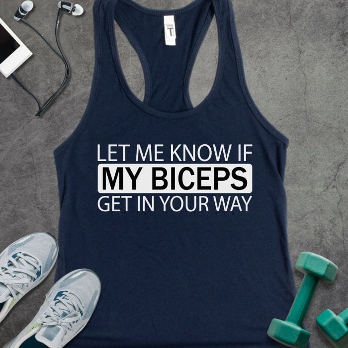 Tank Top Solid Midnight Navy / XS Let Me Know Tank