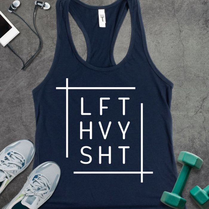 Tank Top Solid Midnight Navy / XS LFT HVY SHT Tank