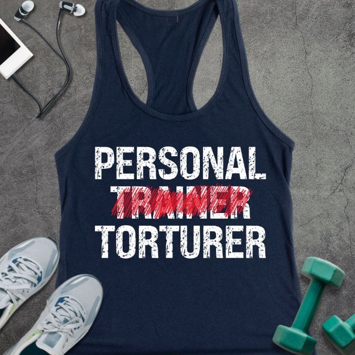 Tank Top Solid Midnight Navy / XS Personal Torturer Tank