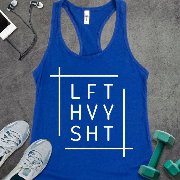 Tank Top Solid Royal / XS LFT HVY SHT Tank