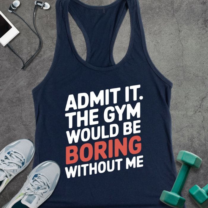Tank Top XS / Solid Midnight Navy Admit It Tank