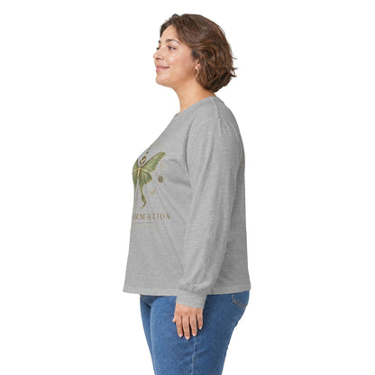 Moth Transformation Long Sleeve Tee