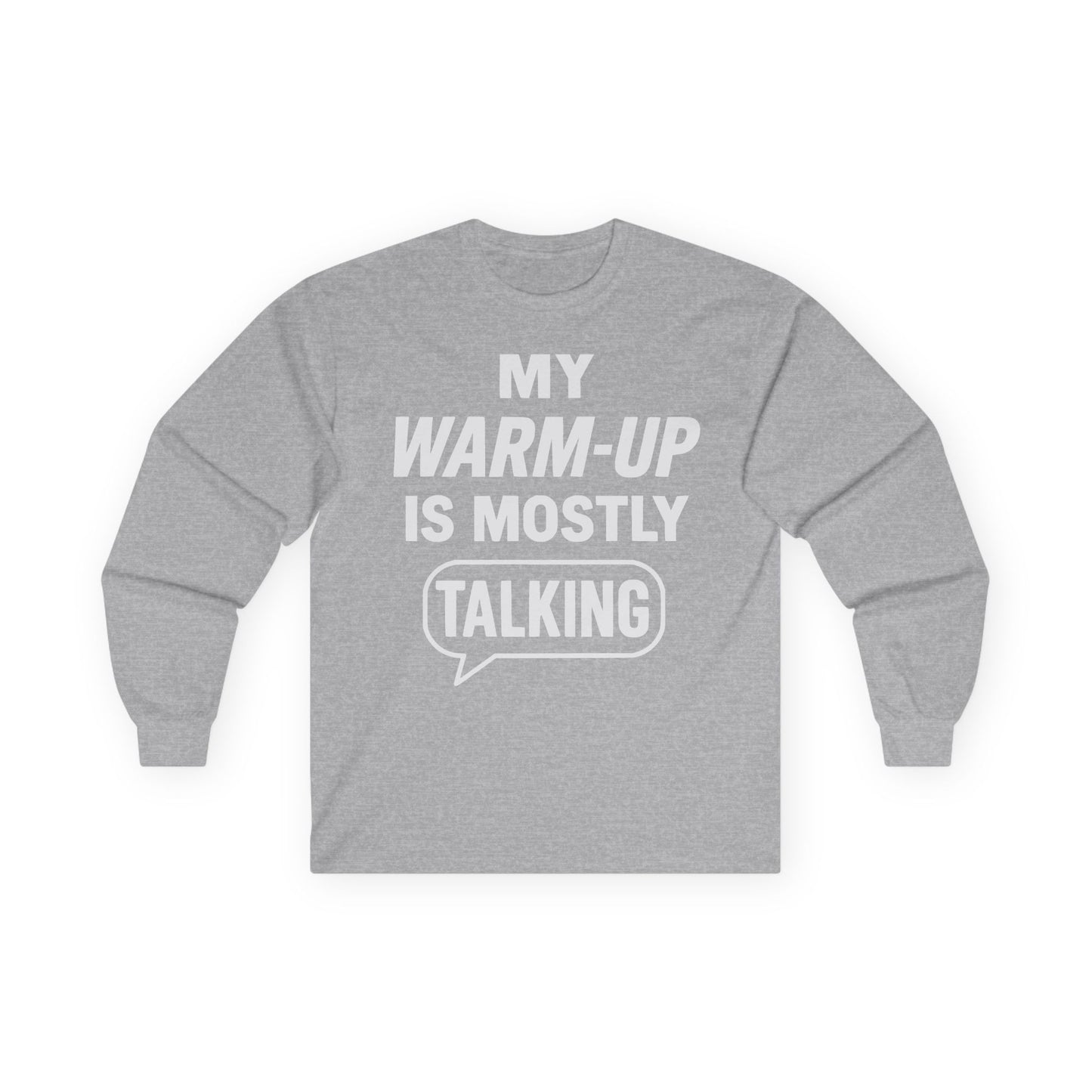 Mostly Talking Long Sleeve Tee