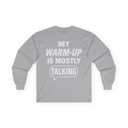 Mostly Talking Long Sleeve Tee