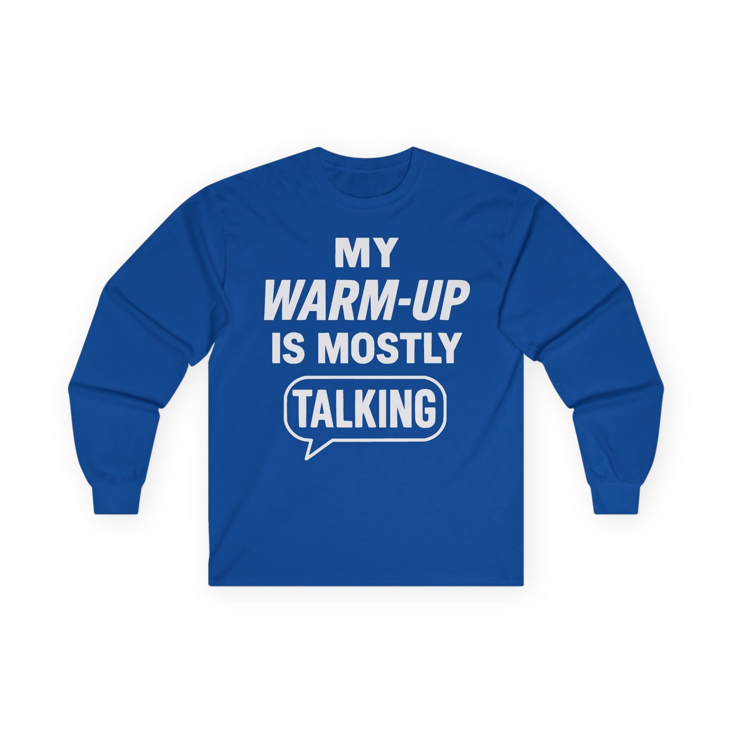 Mostly Talking Long Sleeve Tee