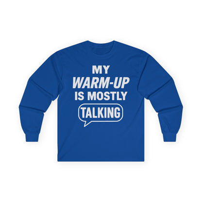 Mostly Talking Long Sleeve Tee