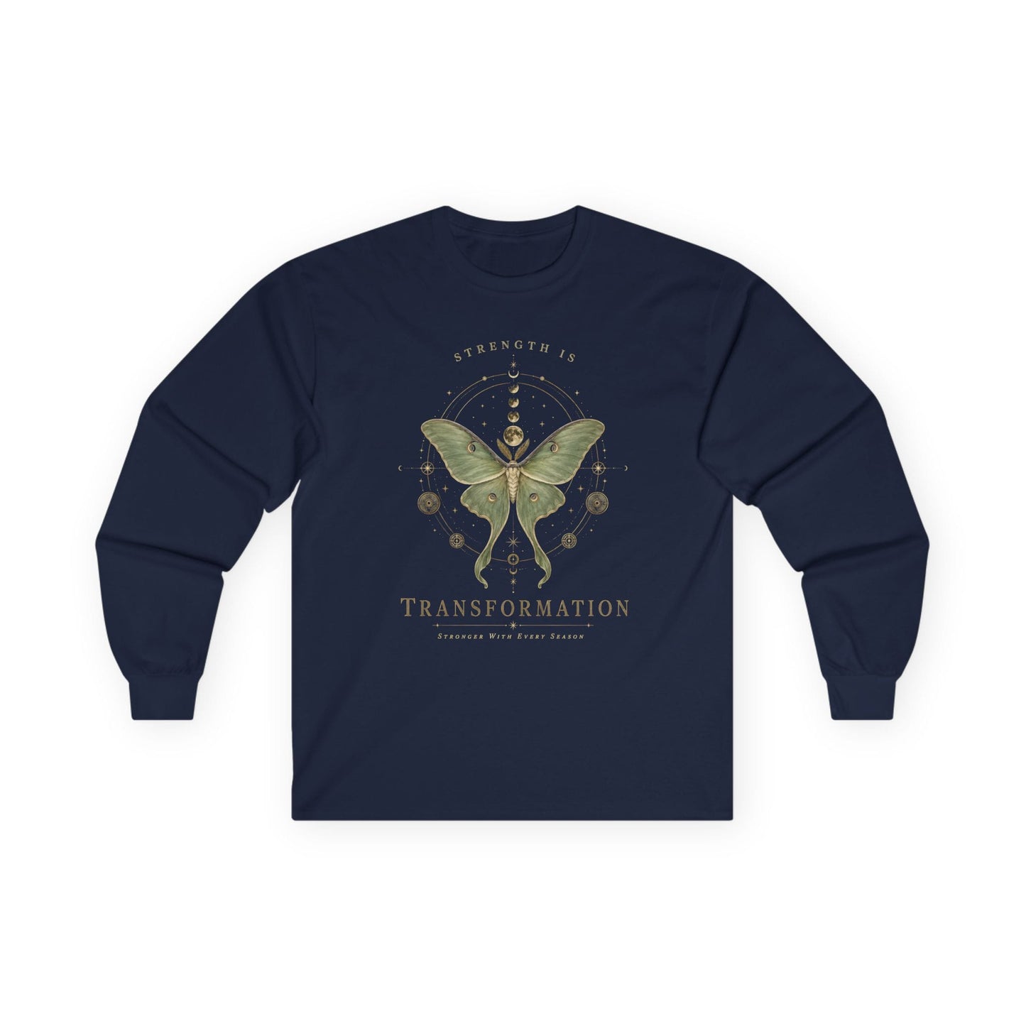 Moth Transformation Long Sleeve Tee