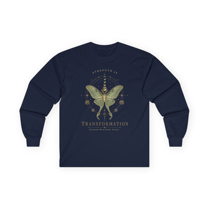 Moth Transformation Long Sleeve Tee