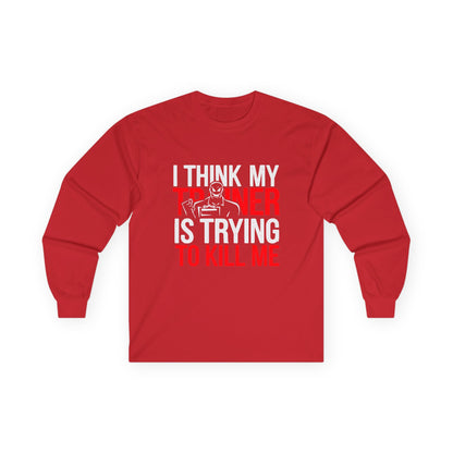 Trainer Trying Long Sleeve Tee
