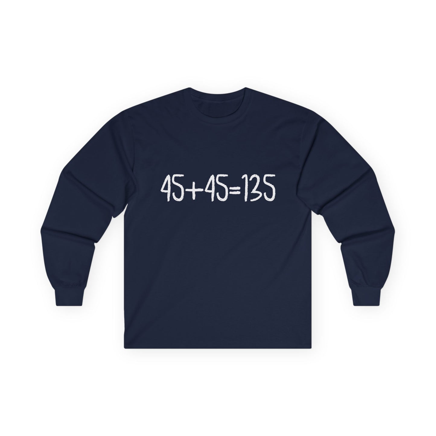 Gym Math Long Sleeve Tee
