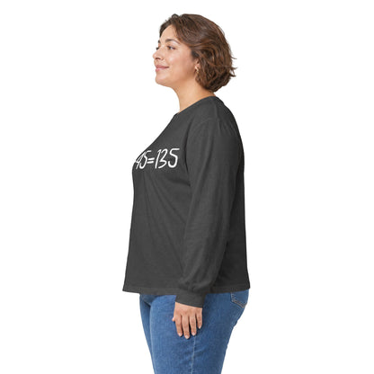 Gym Math Long Sleeve Tee