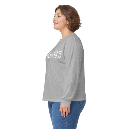 Gym Math Long Sleeve Tee