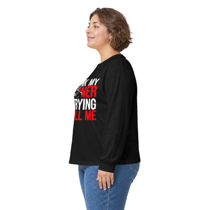 Trainer Trying Long Sleeve Tee