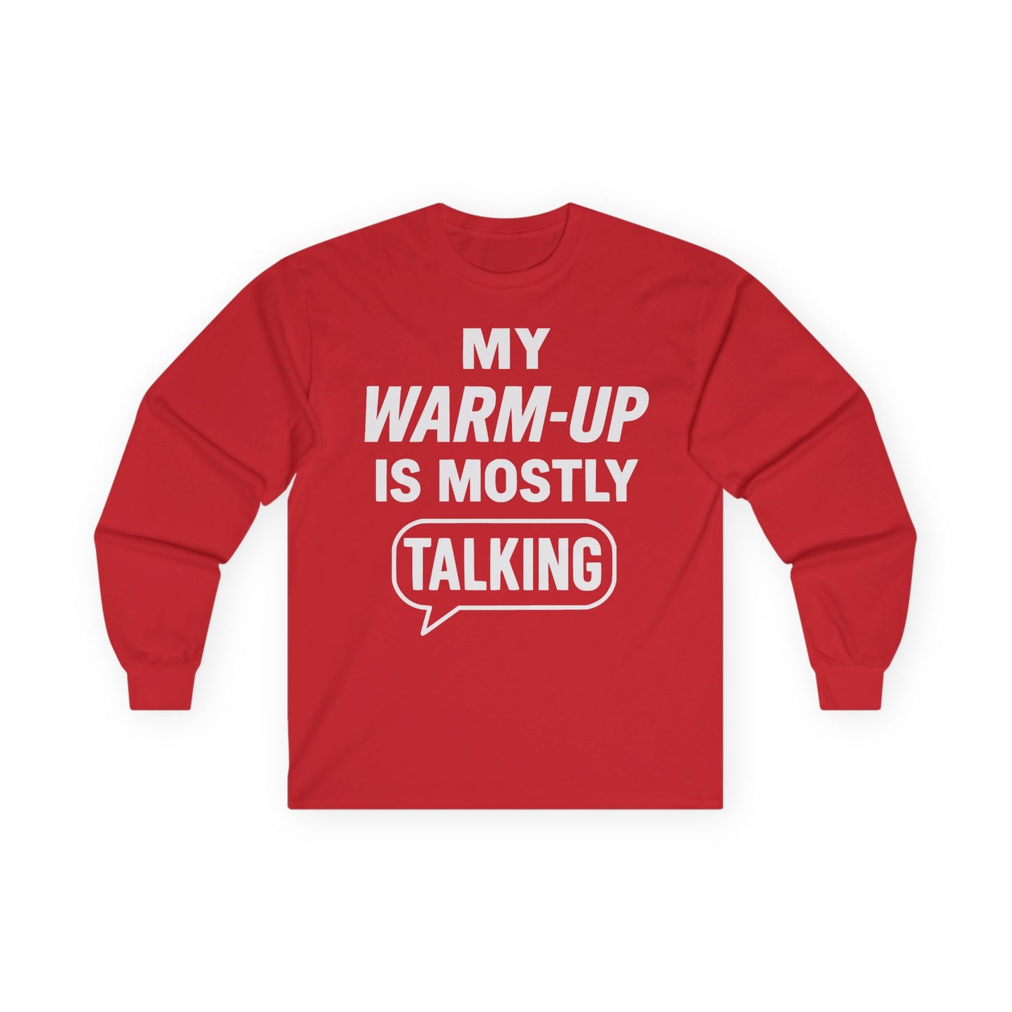 Mostly Talking Long Sleeve Tee