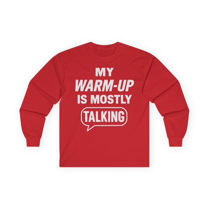 Mostly Talking Long Sleeve Tee
