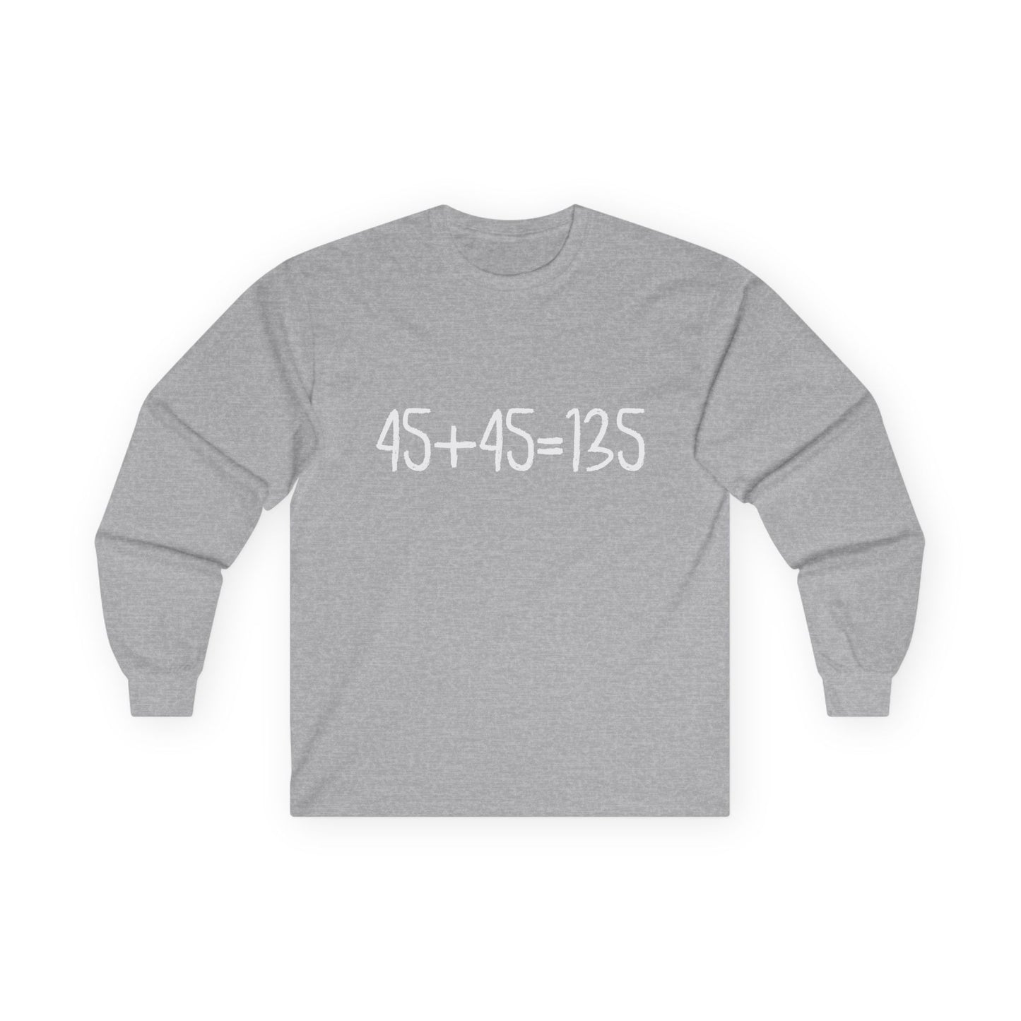 Gym Math Long Sleeve Tee