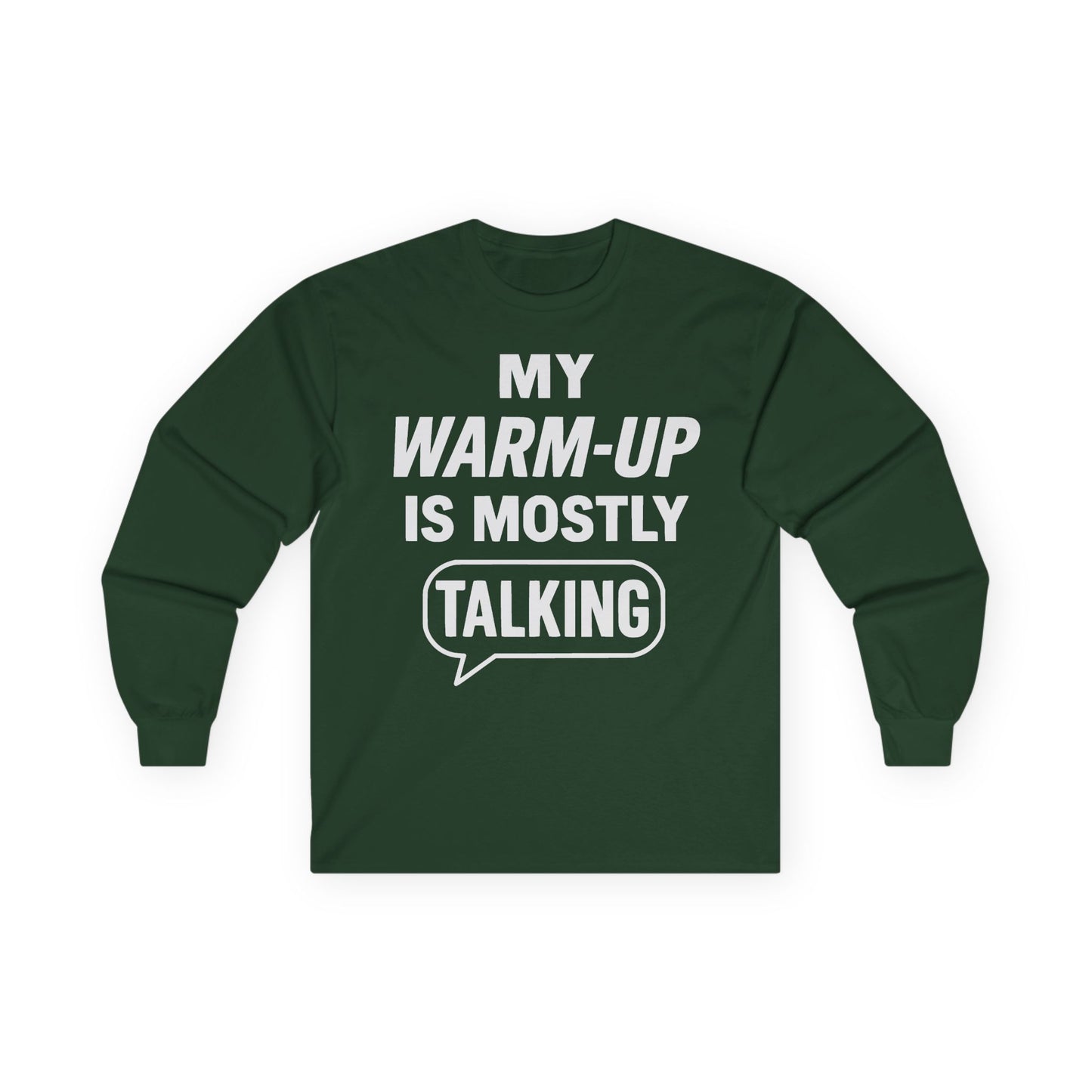 Mostly Talking Long Sleeve Tee