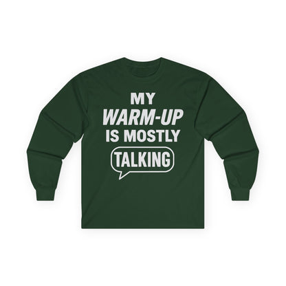 Mostly Talking Long Sleeve Tee