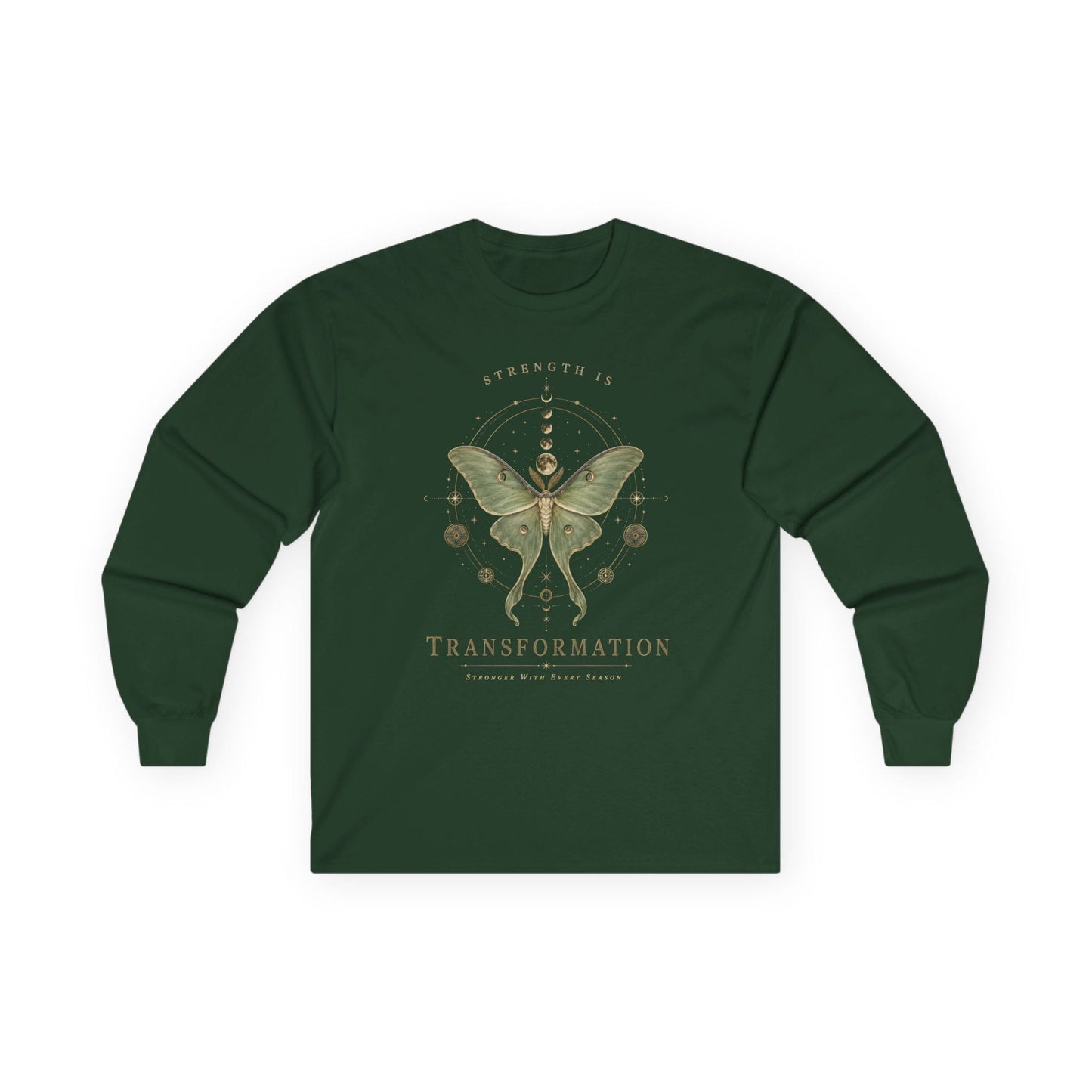 Moth Transformation Long Sleeve Tee