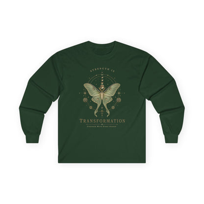 Moth Transformation Long Sleeve Tee