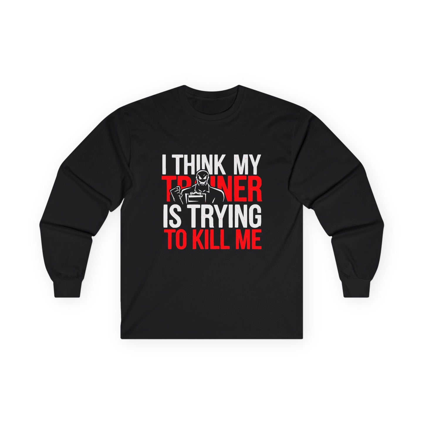 Trainer Trying Long Sleeve Tee