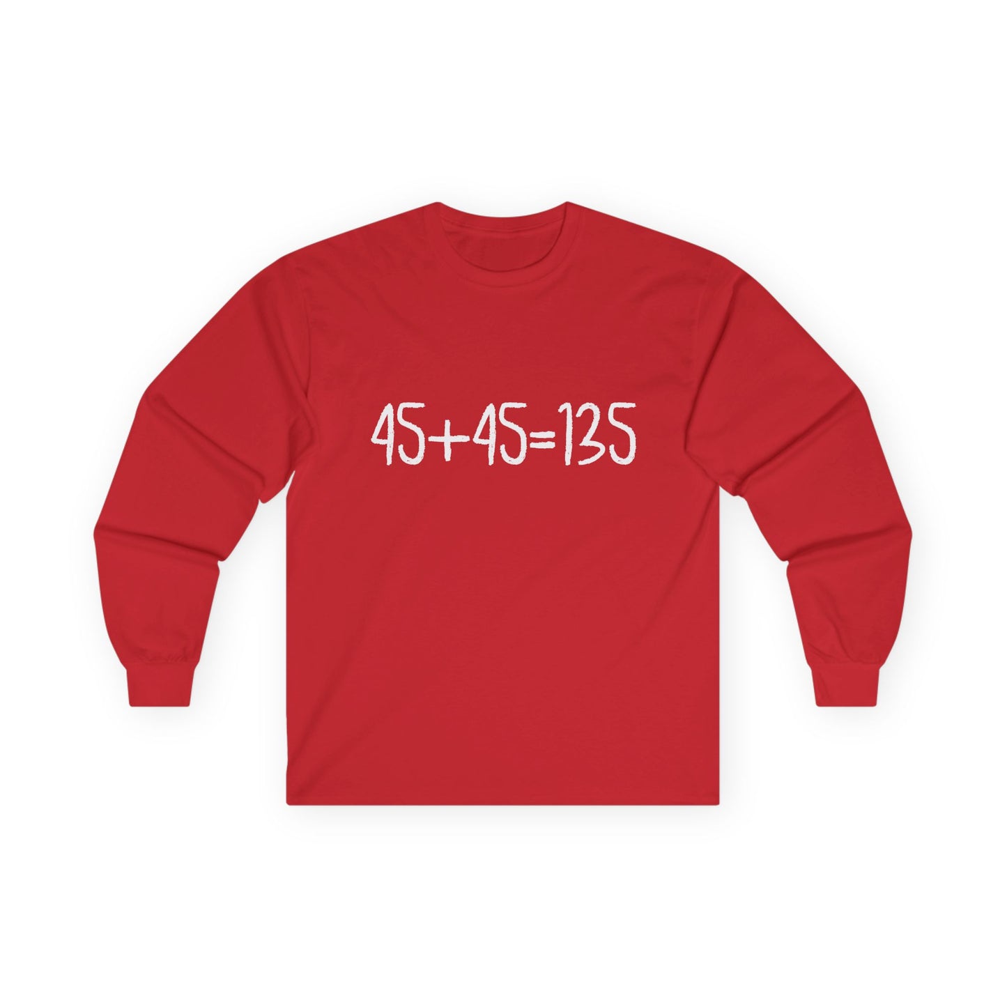 Gym Math Long Sleeve Tee