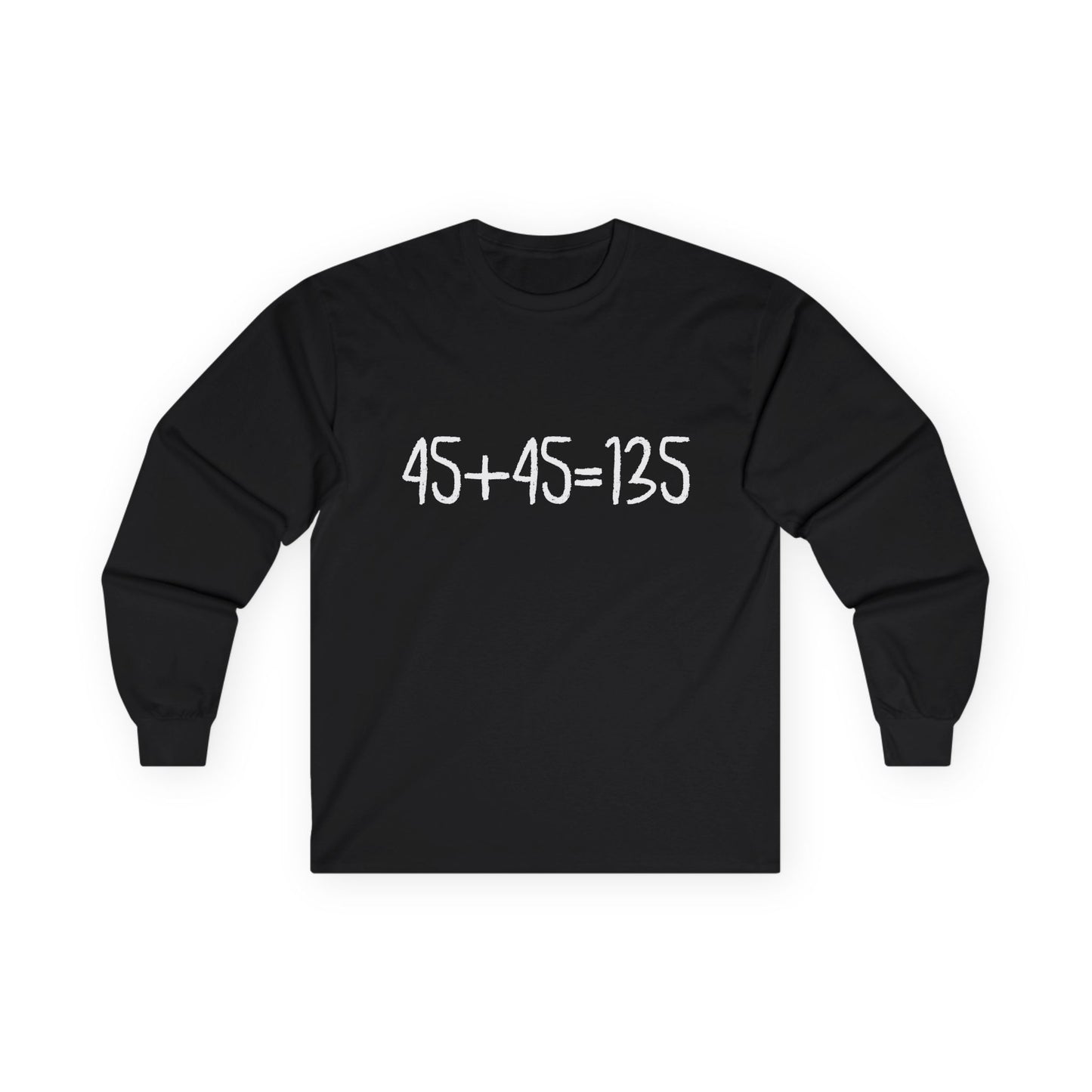 Gym Math Long Sleeve Tee