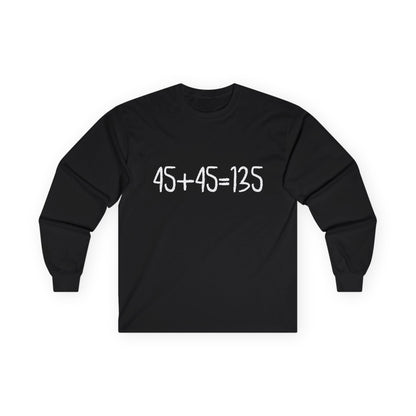 Gym Math Long Sleeve Tee